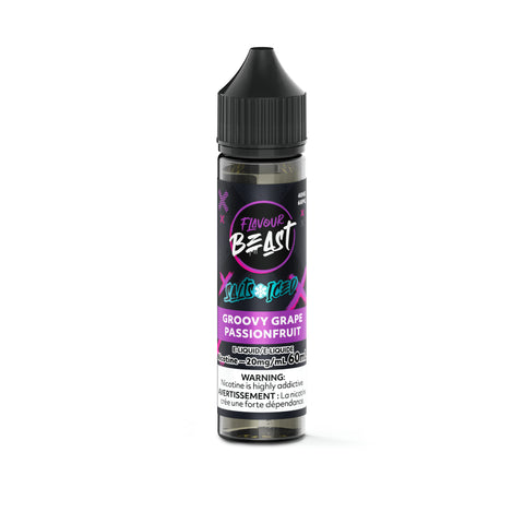 Flavour Beast E-Liquid - Groovy Grape Passionfruit (ICED)