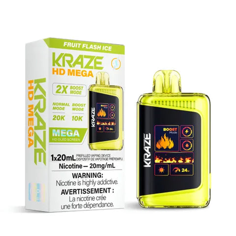 Kraze HD Mega - Fruit Flash Ice