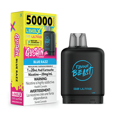 Level X Flavour Beast G2 Ultra - Gushin Blue Razz