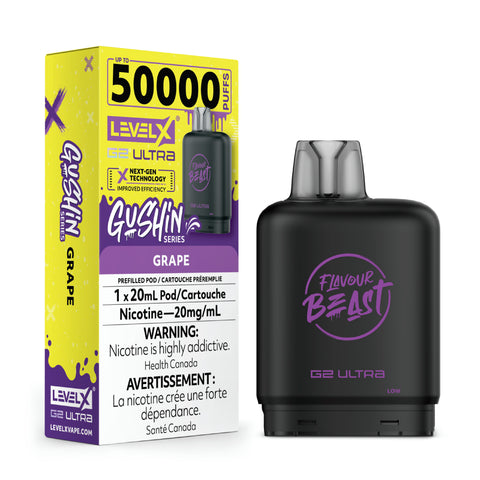 Level X Flavour Beast G2 Ultra - Gushin Grape
