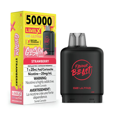 Level X Flavour Beast G2 Ultra - Gushin Strawberry