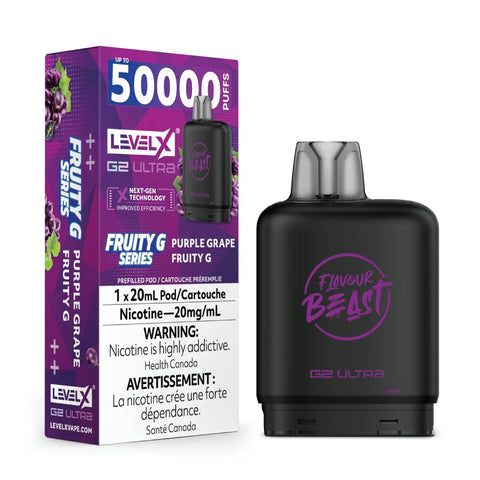 Level X Flavour Beast G2 Ultra - Purple Grape Fruity G