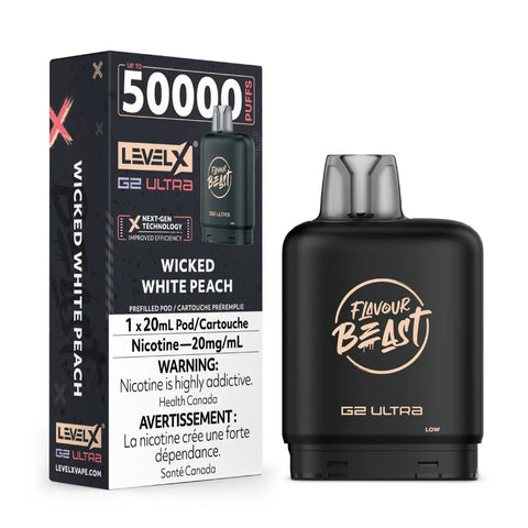 Level X Flavour Beast G2 Ultra - Wicked White Peach