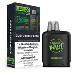 LEVEL X FB BOOST POD GUSTO GREEN APPLE