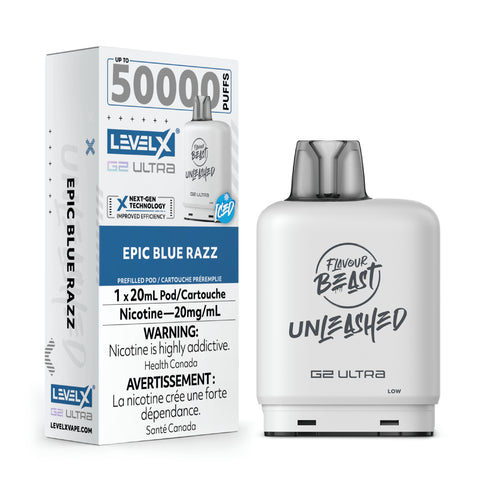 Level X Unleashed G2 Ultra - Epic Blue Razz