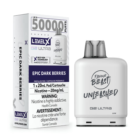 Level X Unleashed G2 Ultra - Epic Dark Berries