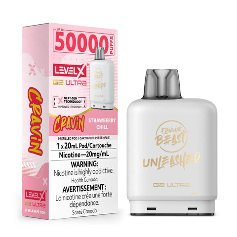 Level X Unleashed G2 Ultra - Cravin' Strawberry Chill