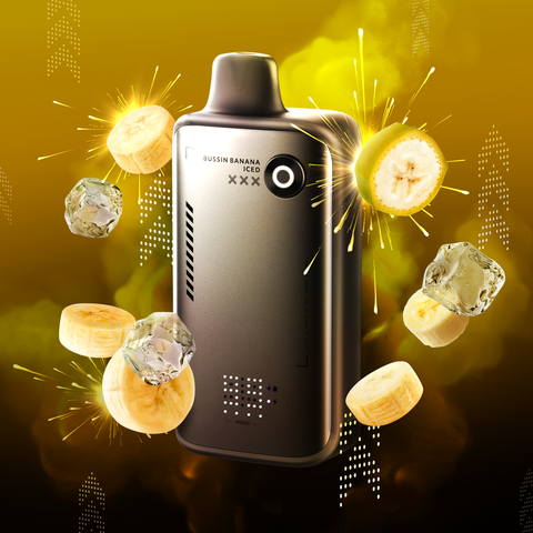 Flavour Beast Alpha Disposable - Bussin' Banana Iced