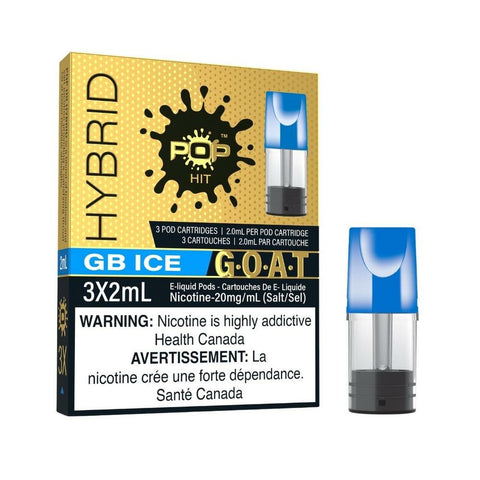 Pop Pods Hybrid 2% G.O.A.T. Series GB ICE