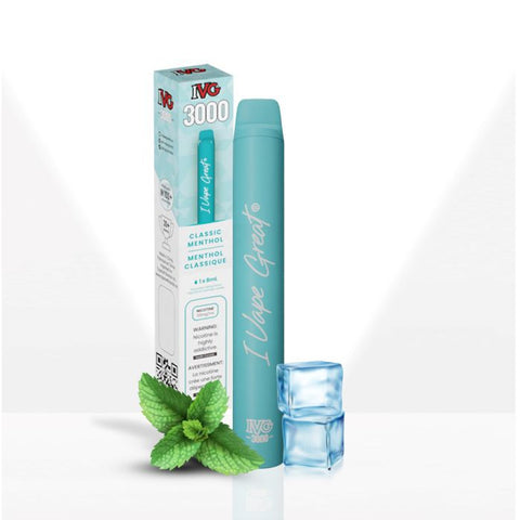 IVG 3000 Puffs Disposable CLASSIC MENTHOL