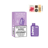 Elf Bar Lowit 5500 Puff Prefilled Pod GRAPE