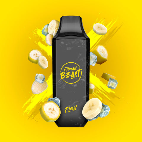 FLAVOUR BEAST FLOW 4000-BUSSIN BANANA ICED