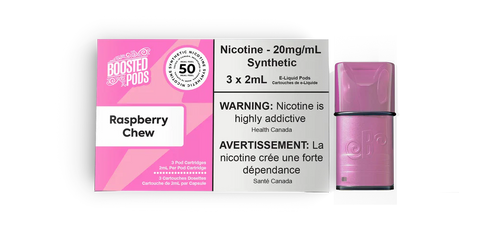 BOOSTED PODS RASPBERRY CHEW SYNTHETIC