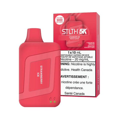 STLTH BOX 5K DISPOSABLE- STRAWBERRY ICE