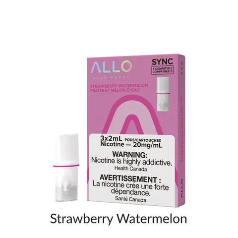 Allo Sync Pod Pack Strawberry Watermelon 3/PK
