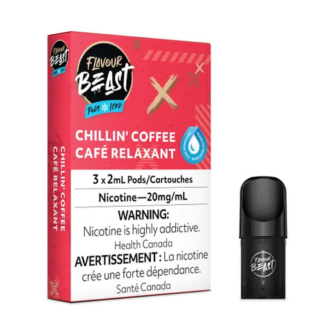 Flavour Beast Pod Pack - Chillin' Coffee Iced (3/PK)