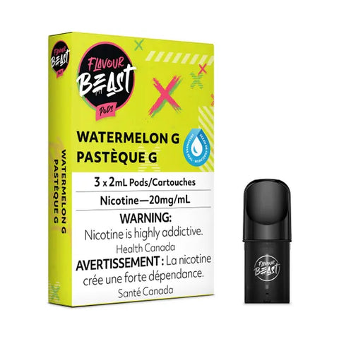 Flavour Beast Pod Pack - Watermelon G (3/PK)