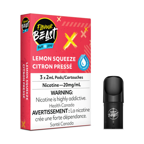Flavour Beast Pod Pack - Lemon Squeeze Iced (3/PK)