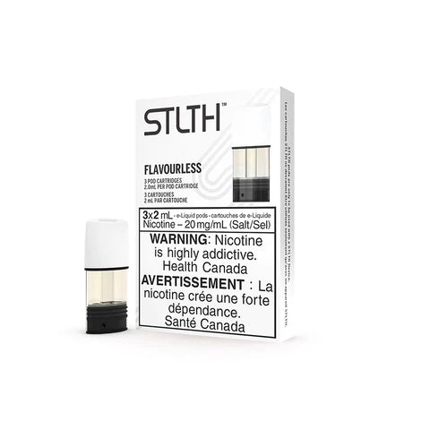 STLTH POD PACK FLAVOURLESS (3 PACK)