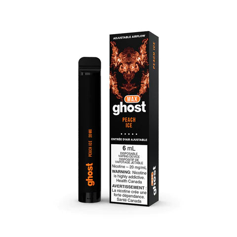 GHOST MAX DISPOSABLE - PEACH ICE